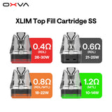 Oxva Xlim Top Fill Cartridge Stainless Steel | Premium Vapes shop UAE