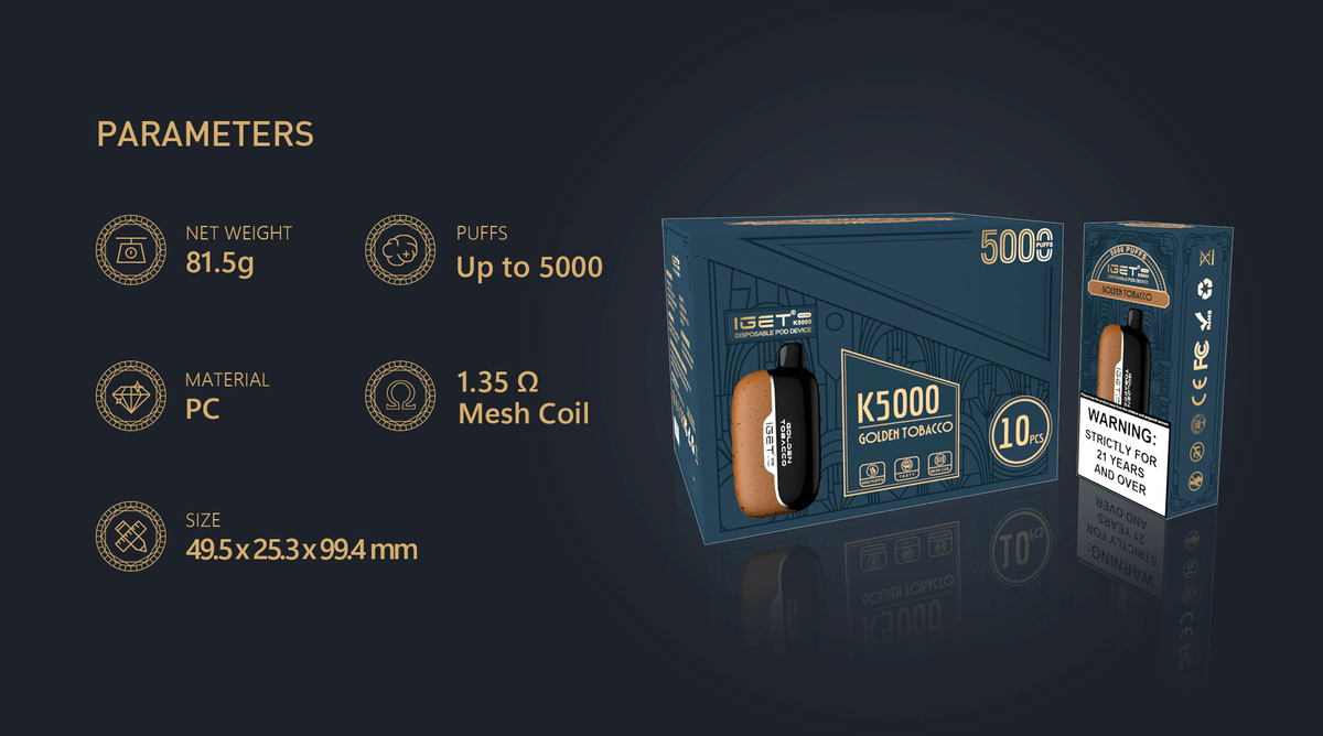 IGET Moon K5000 Disposable Vape 5000 Puffs – Premium Vapes UAE