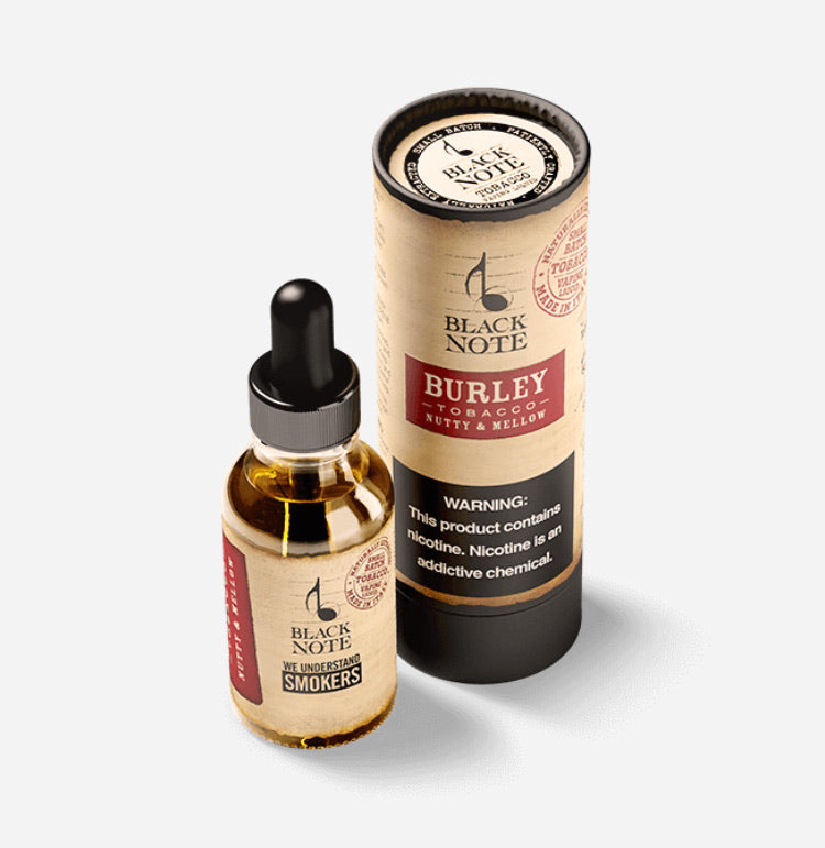 Black Note Burley Tobacco 30ML  Premium Vapes UAE