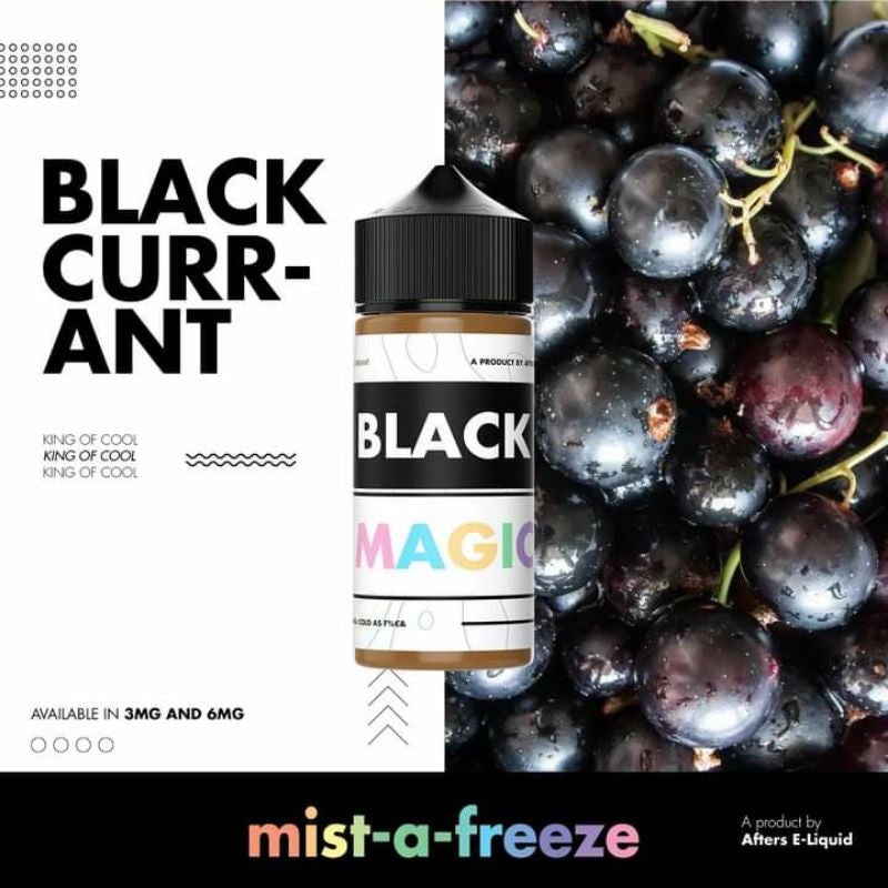 Black Magic Mist-A-Freeze by Afters E-liquids – Premium Vapes UAE