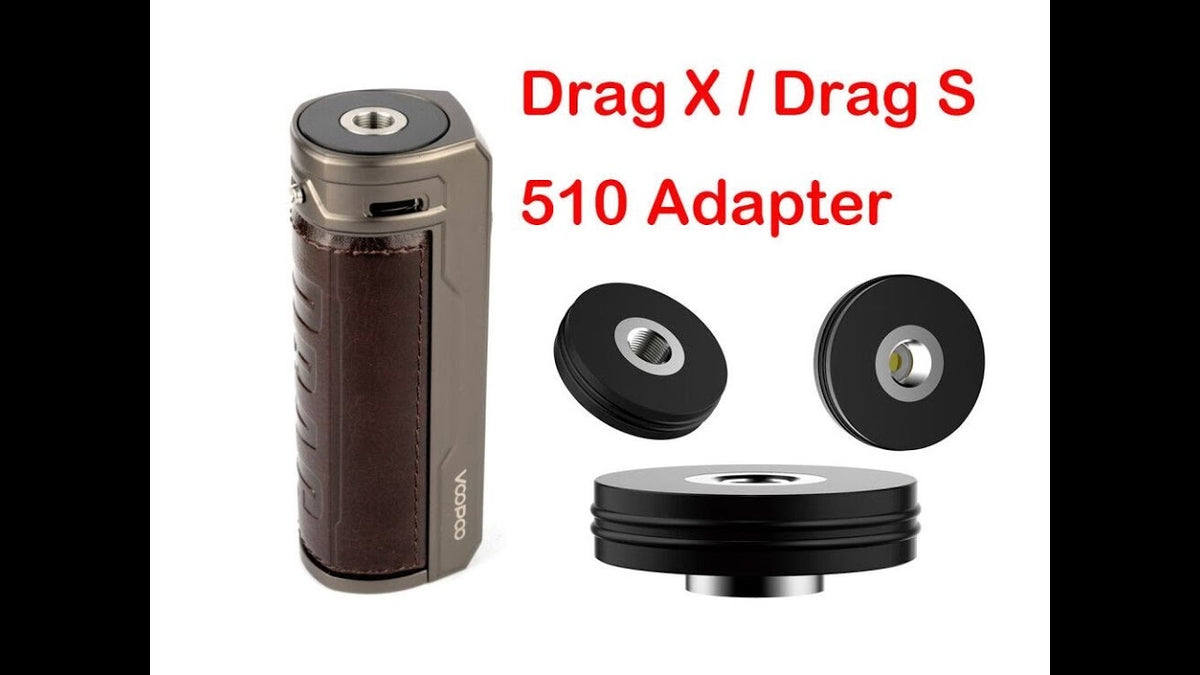 voopoo drag x 510 adapter test 510 Adapter Voopoo Drag S/ Drag X Kits – Premium Vapes UAE