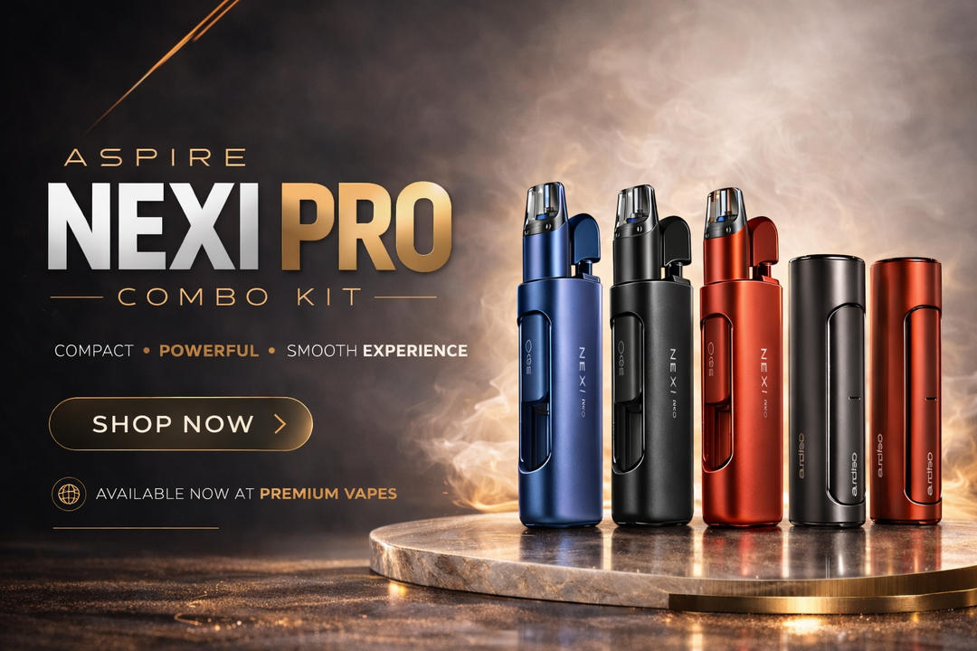 Buy Aspire Nexi Pro pod kit UAE, compact vape device with powerful performance and smooth experience