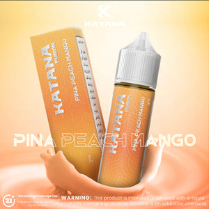 Katana Fusion - Pina Peach Mango E-liquid 60ml | Premium Vapes shop UAE