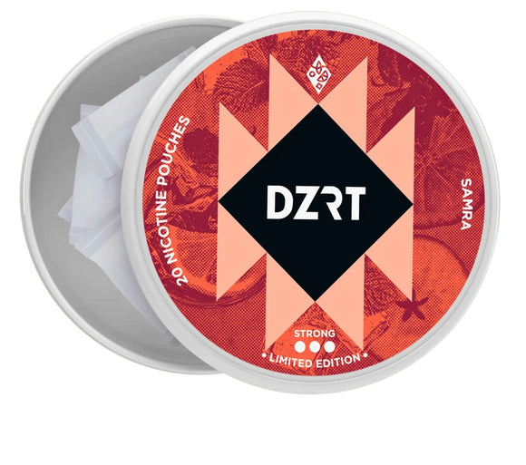 DZRT Samra Nicotine Pouches (20pcs/Can) | Premium Vapes shop UAE