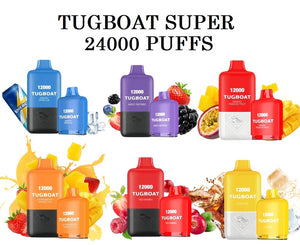 Tugboat Super Kit 24000 Disposable Vape (5% Nicotine)