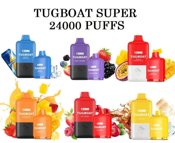 Tugboat Super Kit 24000 Disposable Vape (5% Nicotine)