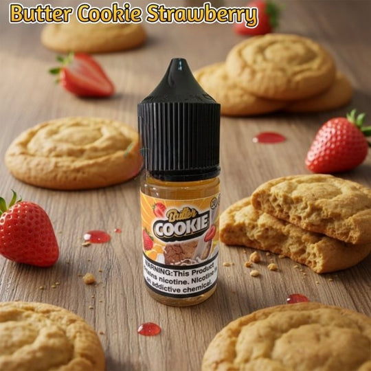 Butter Cookie Strawberry Saltnic - JDI | Premium Vapes shop UAE