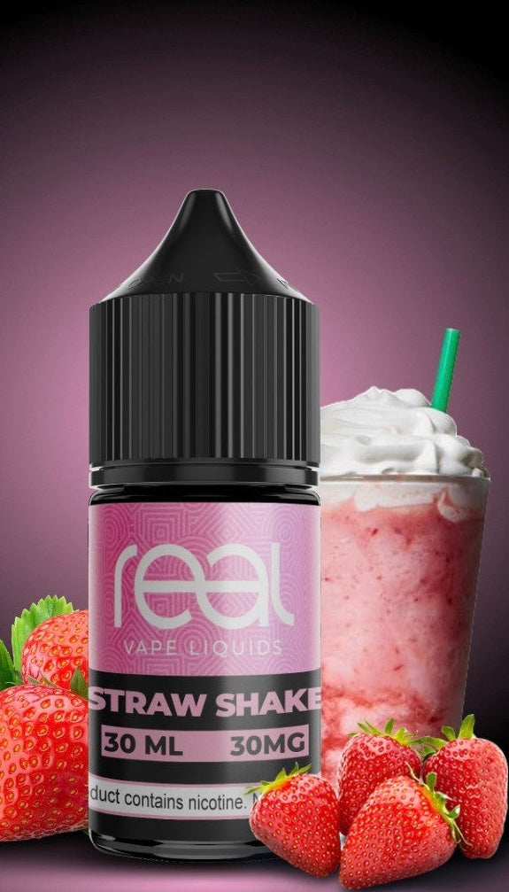 Straw Shake Salts - Real Vape Liquids | Premium Vapes shop UAE