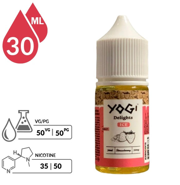 YOGI Delights Strawberry Ice 30ml Salt | Premium Vapes shop UAE