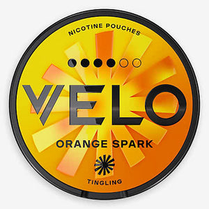 Velo Orange Spark Nicotine Pouches (20pcs/Can) | Premium Vapes shop UAE