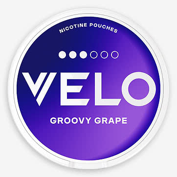 Velo Groovy Grape Nicotine Pouches (20pcs/Can) | Premium Vapes shop UAE