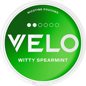 Velo Witty Spearmint (Mint) Nicotine Pouches (20pcs/ Can) | Premium Vapes shop UAE