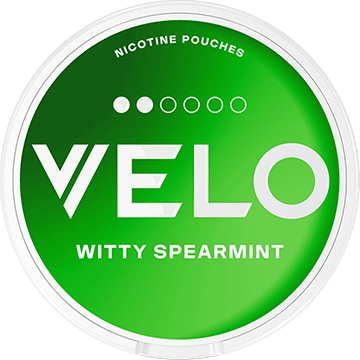 Velo Witty Spearmint (Mint) Nicotine Pouches (20pcs/ Can) | Premium Vapes shop UAE