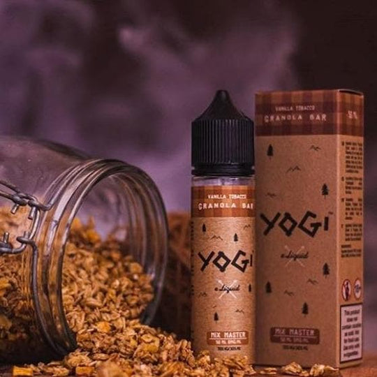 YOGI Vanilla Tobacco E-Liquid Granola Bar | Premium Vapes shop UAE