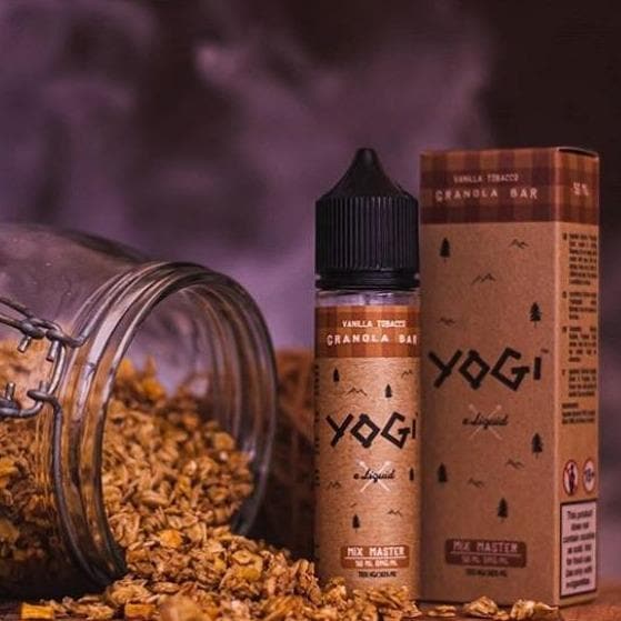 YOGI Vanilla Tobacco E-Liquid Granola Bar | Premium Vapes shop UAE