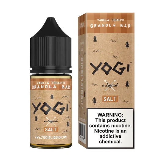 YOGI Vanila Tobacco Granola Bar Salt | Premium Vapes shop UAE