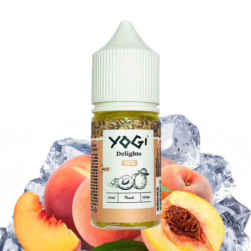 YOGI Delights Peach Ice 30ml Salt | Premium Vapes shop UAE