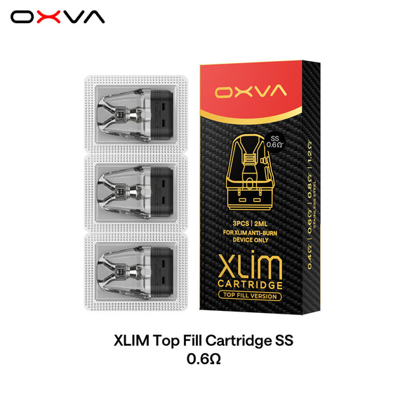 Oxva Xlim Top Fill Cartridge Stainless Steel | Premium Vapes shop UAE