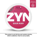 ZYN Sour Ruby Nicotine Pouches (20pcs/Can) | Premium Vapes shop UAE