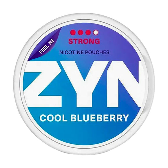 ZYN Cool Blueberry Nicotine Pouches (20pcs/Can) | Premium Vapes shop UAE