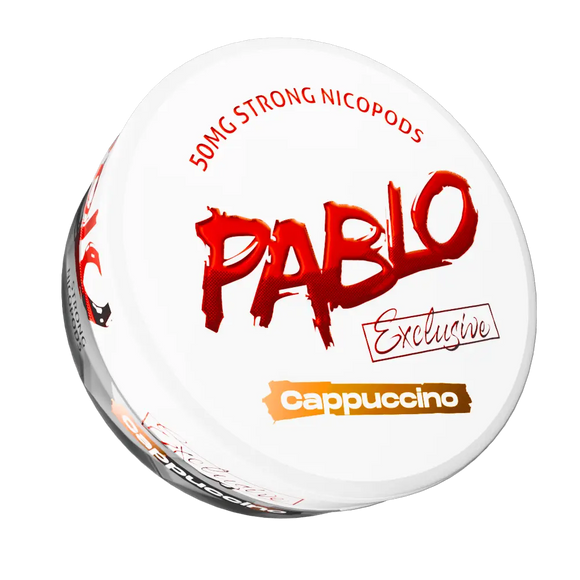 Pablo Exclusive Cappuccino Nicotine Pouches (20pcs/Can) | Premium Vapes shop UAE