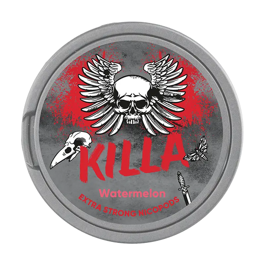 KILLA Watermelon Extra Strong Nicotine Pouches (20pcs/Can) | Premium Vapes shop UAE