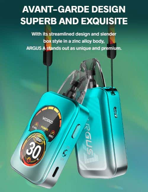 Voopoo Argus A Pod Kit 1100mAh – Premium Vapes UAE