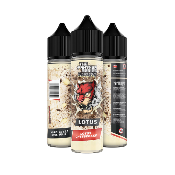 Lotus Cheesecake Eliquid - Dr Vapes | Premium Vapes shop UAE