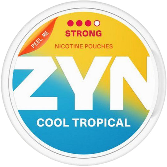 ZYN Cool Tropical Nicotine Pouches (20pcs/Can) | Premium Vapes shop UAE