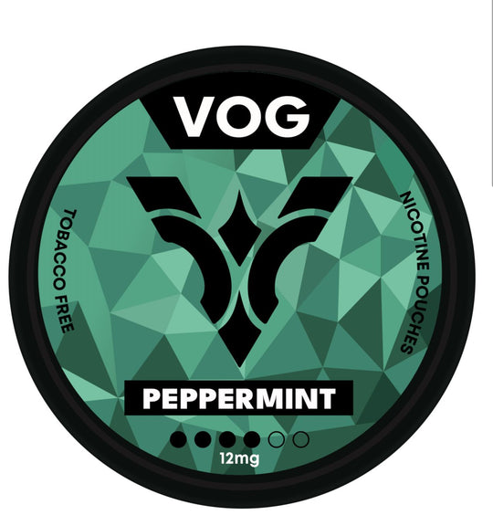 VOG Peppermint Nicotine Pouches (20pcs/Can) | Premium Vapes shop UAE