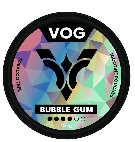 VOG Bubblegum Nicotine Pouches (20pcs/Can) | Premium Vapes shop UAE