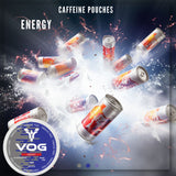 VOG Caffeine Pouches Energy (20pcs/Can) | Premium Vapes shop UAE