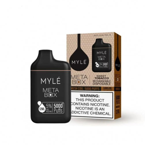 Myle Meta Box Disposable Vape 5000 Puffs (5% Nicotine) | Premium Vapes shop UAE