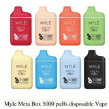 Myle Meta Box Disposable Vape 5000 Puffs (5% Nicotine) | Premium Vapes shop UAE