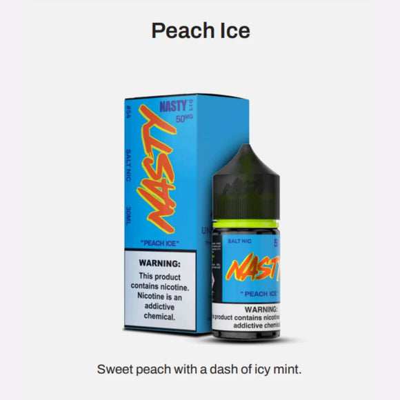 Nasty LIQ - Peach Ice | Premium Vapes shop UAE