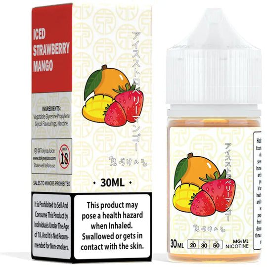 Tokyo Iced Strawberry Mango Salt 30ml | Premium Vapes shop UAE