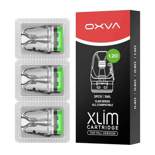 Oxva Xlim Top Fill Cartridge 3ml (3pcs/Pack) | Premium Vapes shop UAE