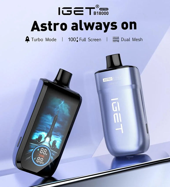 IGET Astro B18000 Disposable Pod Premium Vapes UAE IGET Astro B18000 Disposable Pod Premium Vapes UAE
