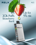 RELX Ace 20000 Puffs Disposable Vape (5% Nicotine) | 50mg nicotine strength Premium Vapes shop UAE