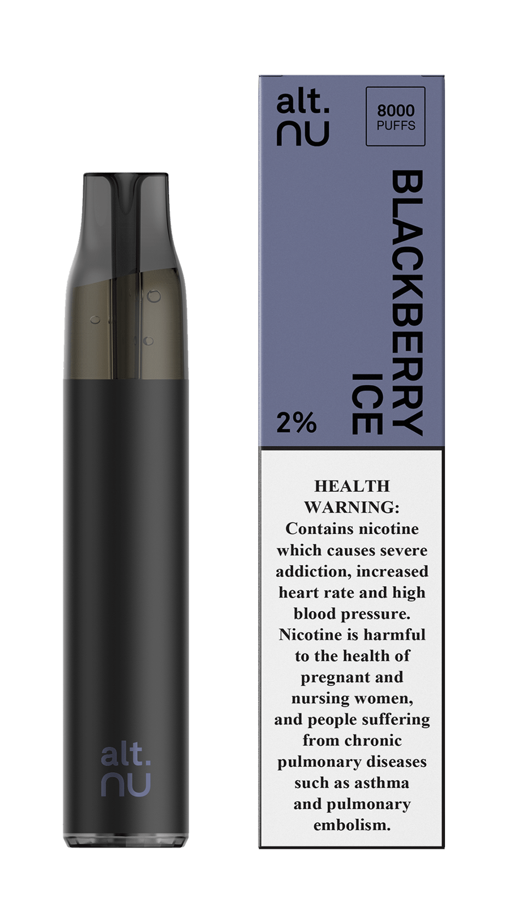 ALT.NU 8000 Puffs Disposable Pod (2% Nicotine) Premium Vapes UAE ALT.NU 8000 Puffs Disposable Pod (2% Nicotine) Premium Vapes UAE