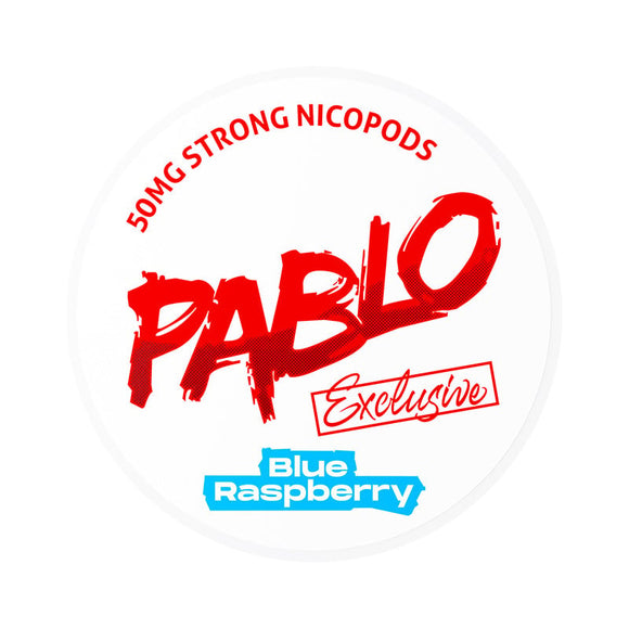 Pablo Blue Raspberry Nicotine Pouches (20pcs/Can) | Premium Vapes shop UAE