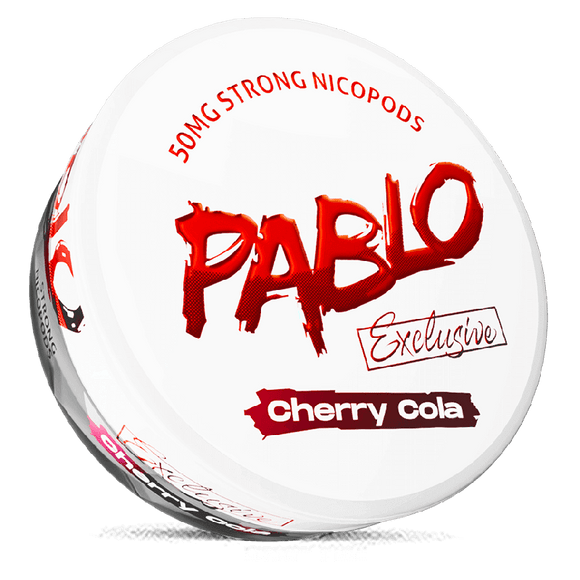 Pablo Cherry Cola Nicotine Pouches (20pcs/Can) | Premium Vapes shop UAE