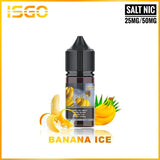 Banana Ice Salt Nic 30ml - ISGO | Premium Vapes shop UAE