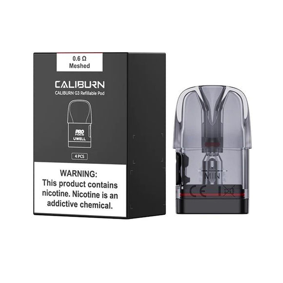 Uwell Caliburn G3 / G3 Pro Replacement Pod (4pcs/pack) Premium Vapes UAE Uwell Caliburn G3 / G3 Pro Replacement Pod (4pcs/pack) Premium Vapes UAE