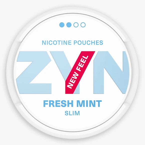 ZYN Fresh Mint Slim Nicotine Pouches (20pcs/Can) | Premium Vapes shop UAE