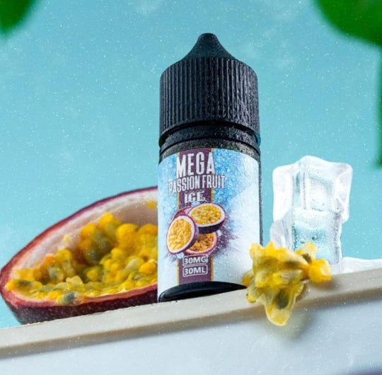 Mega Passion Fruit Ice Salt - Grand Eliquid