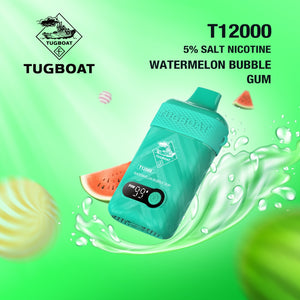 Tugboat T12000 Disposable Vape (5% Nicotine) | Premium Vapes shop UAE