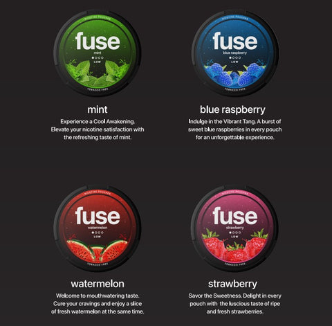 Fuse Nicotine Pouches | Premium Vapes shop UAE