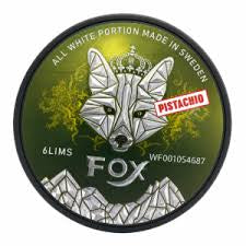 White Fox Pistachio Nicotine Pouches (20pcs/Can) | Tobacco-free modern nicotine alternative Premium Vapes shop UAE