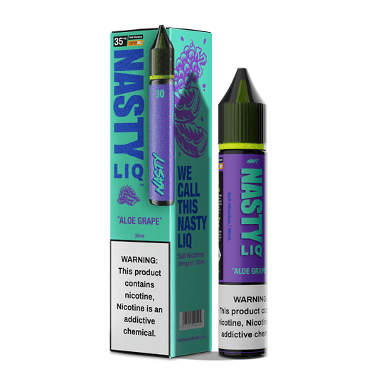 Nasty LIQ - Aloe Grape Salt | Soothing, mild aloe notes Premium Vapes shop UAE